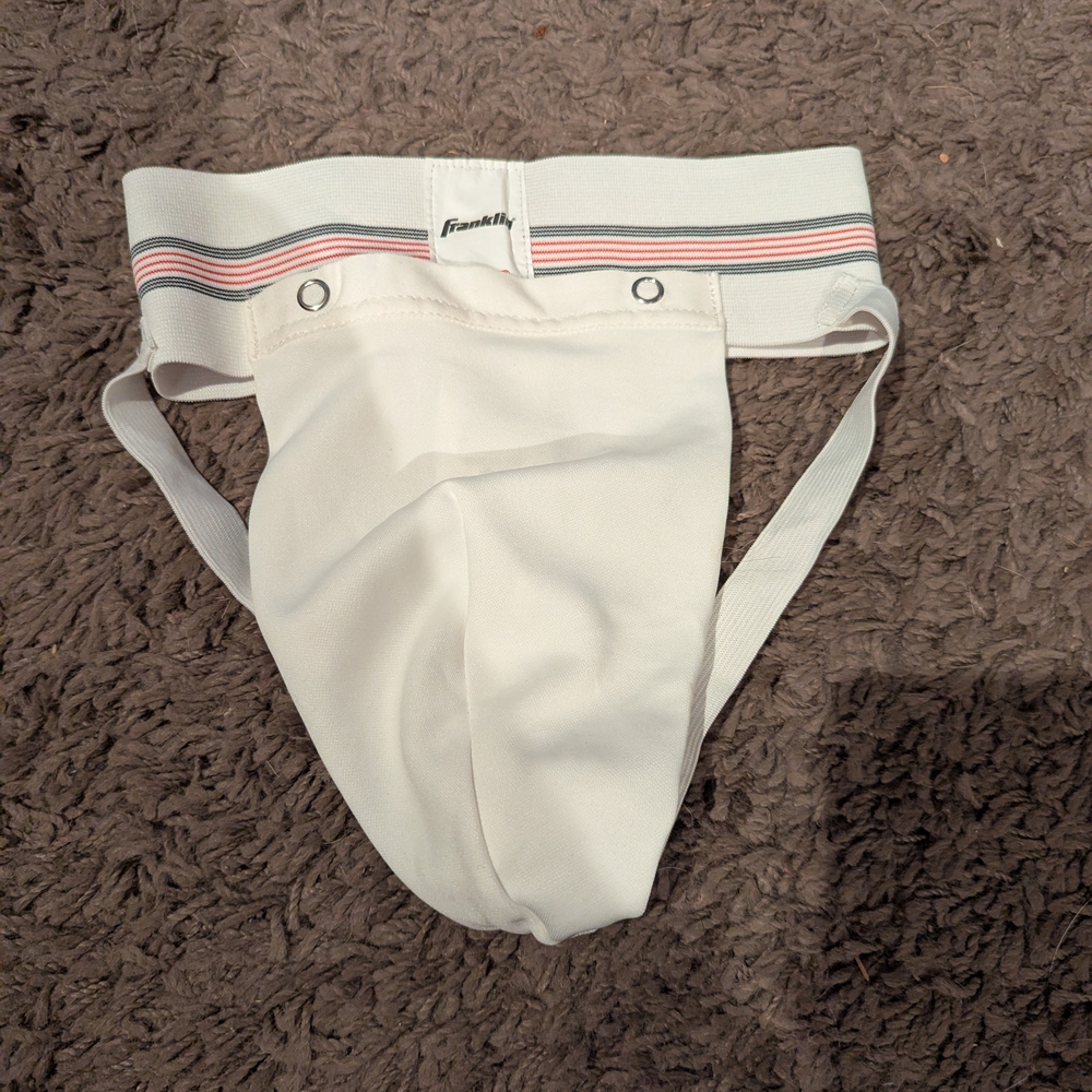 Franklin White Men's Athletic Supporter